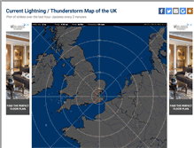 Tablet Screenshot of lightningmap.co.uk